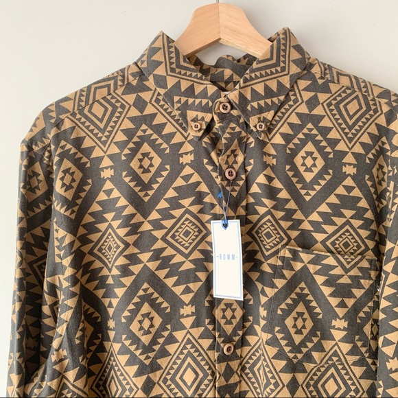 ROWM Button Down Shirt - Picture 2 of 6